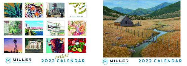 November 2021 Featured Graphics: First “Artist of the Month” Calendar!